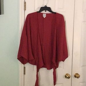 Red Crop Top Wrap